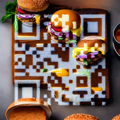 QR Code Burger