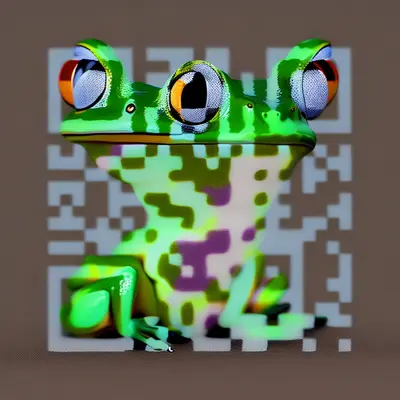 QR Code Frog
