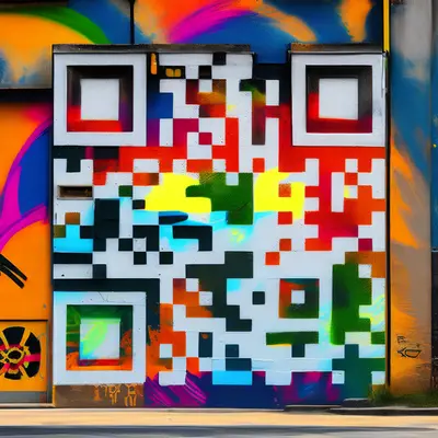 QR Code Graffiti