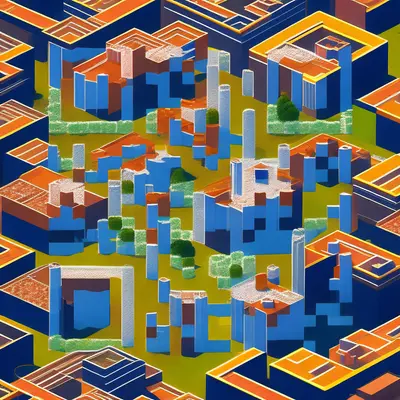 QR Code Isometric